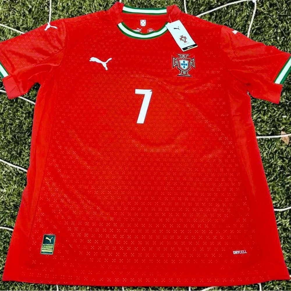 Puma Red Portugal Soccer Shirt